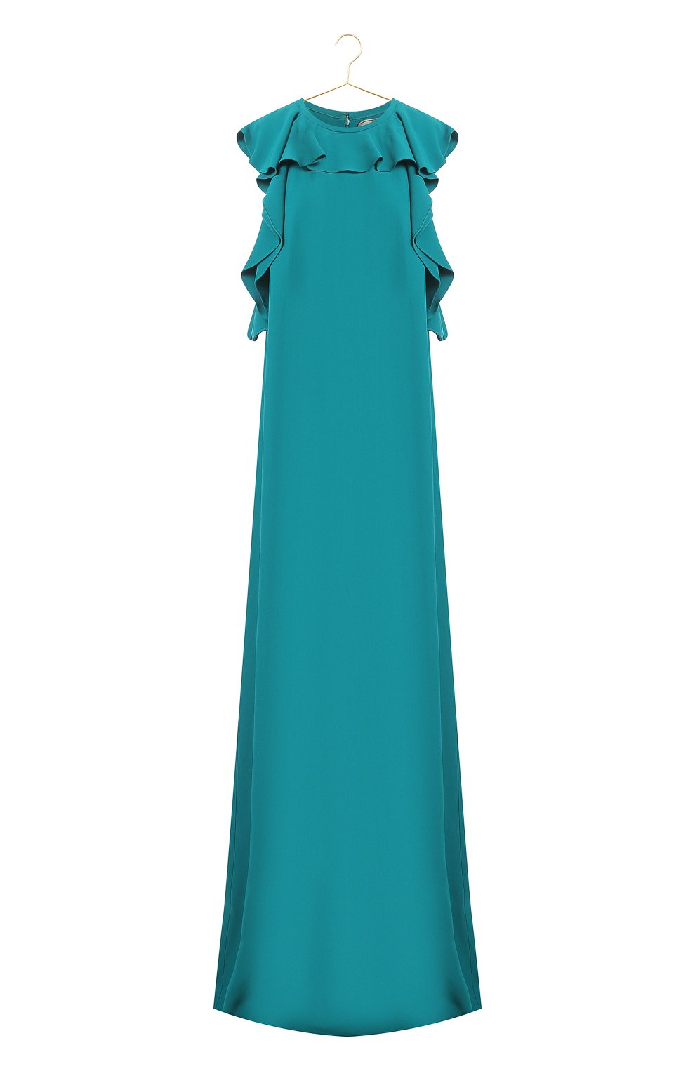 Платье из вискозы | Lanvin | Зелёный - 1