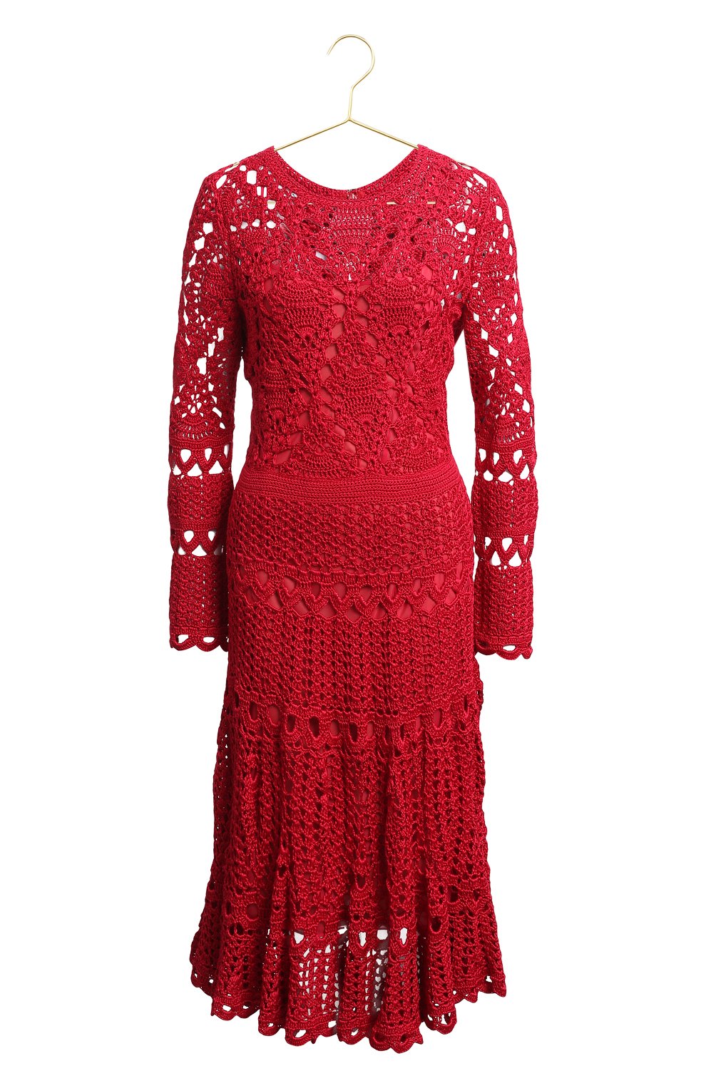 Шелковое платье | Oscar de la Renta | Красный - 1