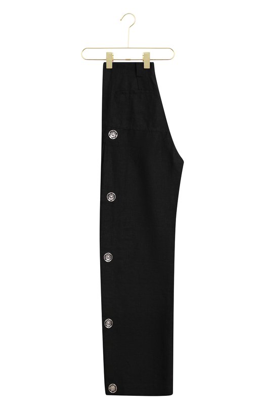 Льняные брюки | Loewe | Чёрный - 2