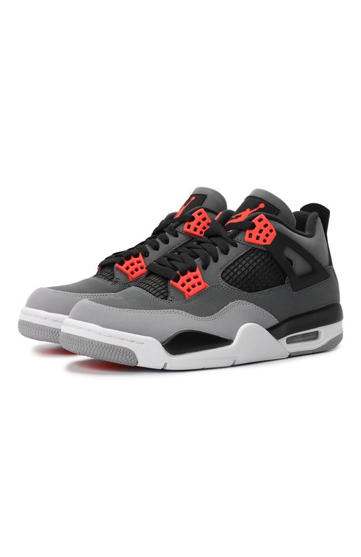 Кроссовки Air Jordan 4 Retro Infrared | Nike | Серый - 1