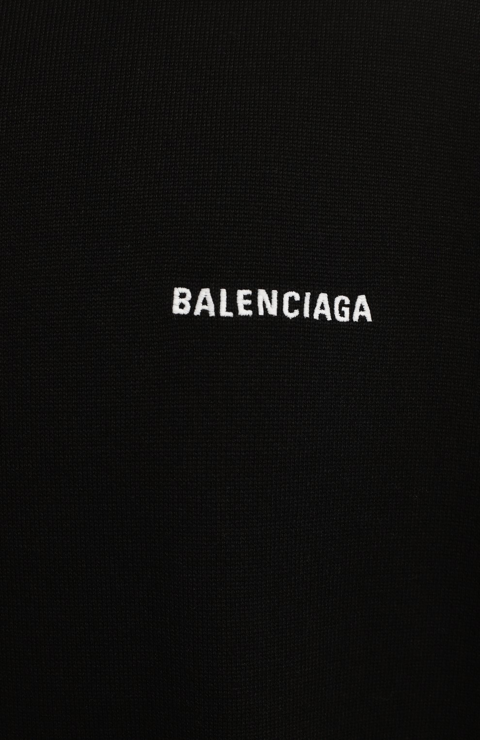 Свитшот из вискозы и хлопка | Balenciaga | Чёрный - 3