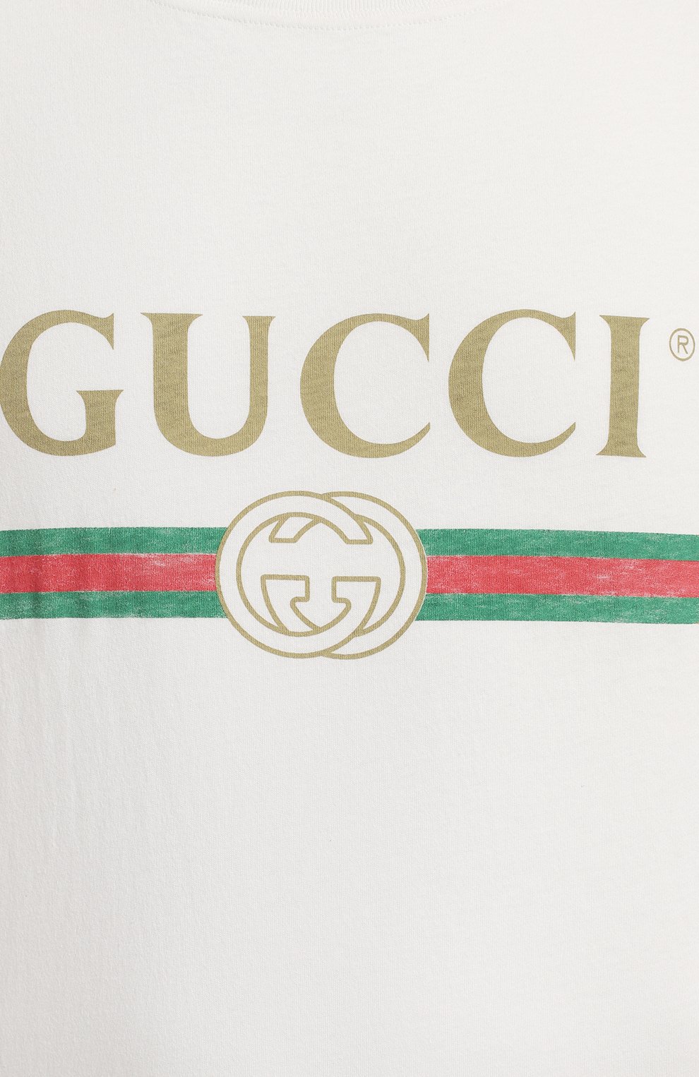Футболка | Gucci | Белый - 3