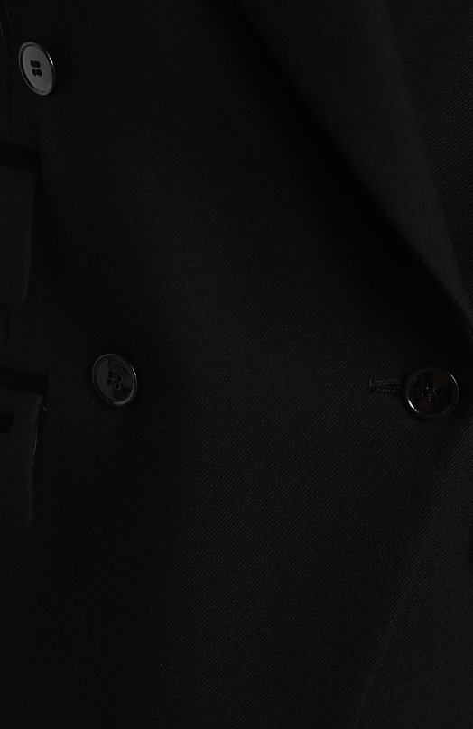 Шерстяной жилет с меховой отделкой | Dolce & Gabbana | Чёрный - 3