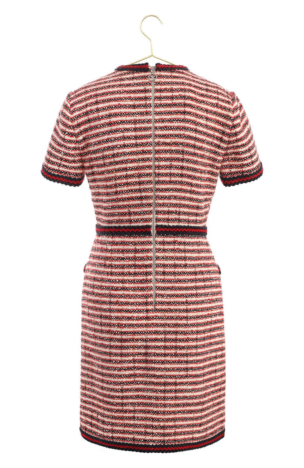 Платье из хлопка и шерсти | Gucci | Красный - 2
