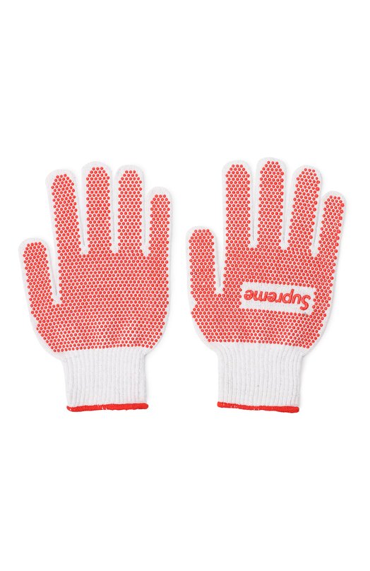 Прорезиненные перчатки | Supreme | Красный - 2