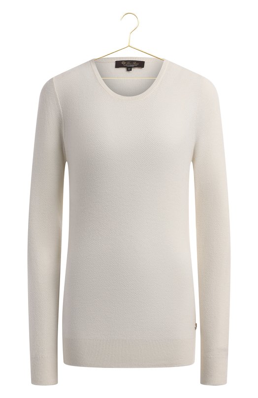 Кашемировый пуловер | Loro Piana | Белый - 1
