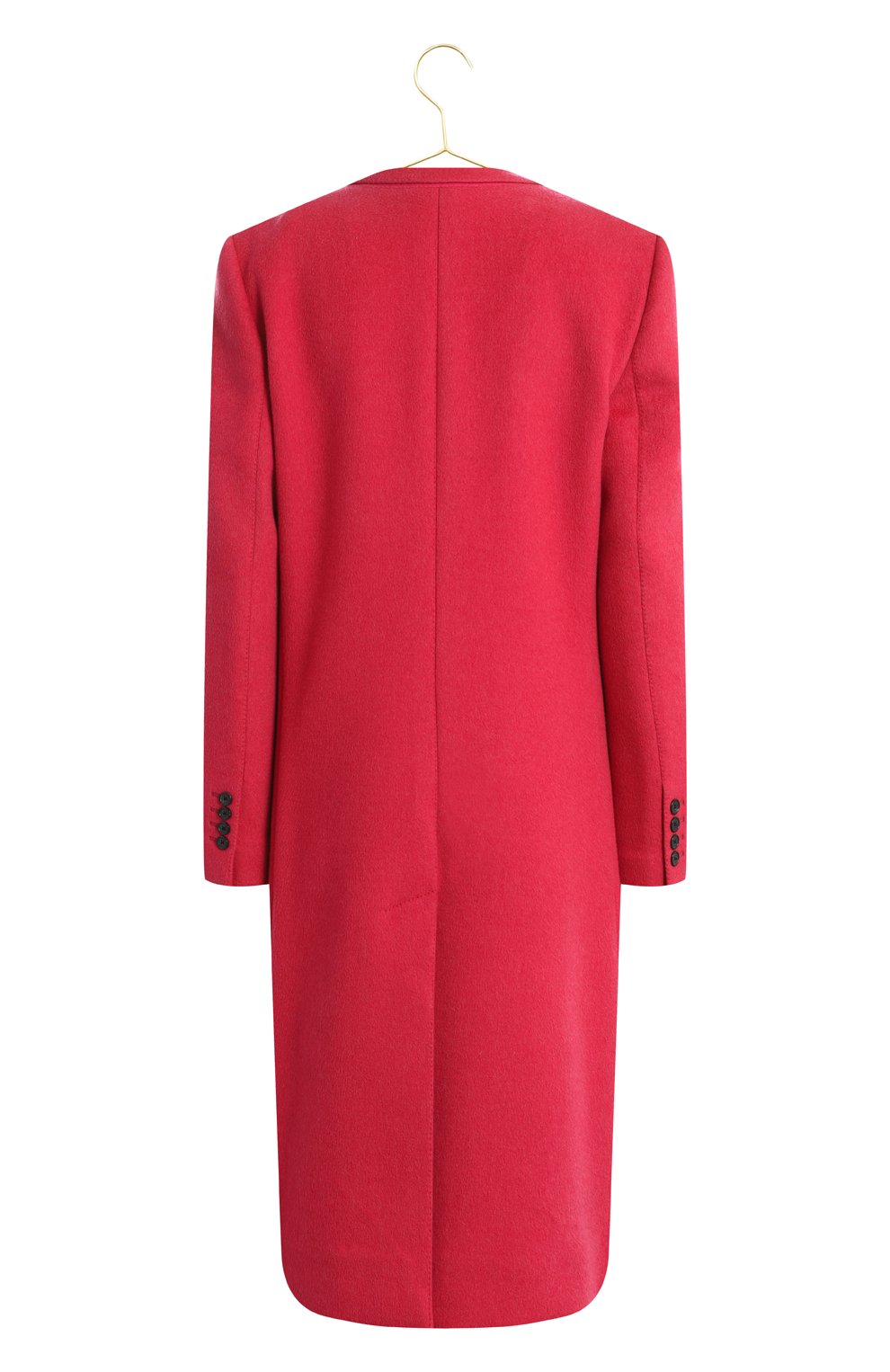 Пальто из шерсти и кашемира | Dolce & Gabbana | Розовый - 2