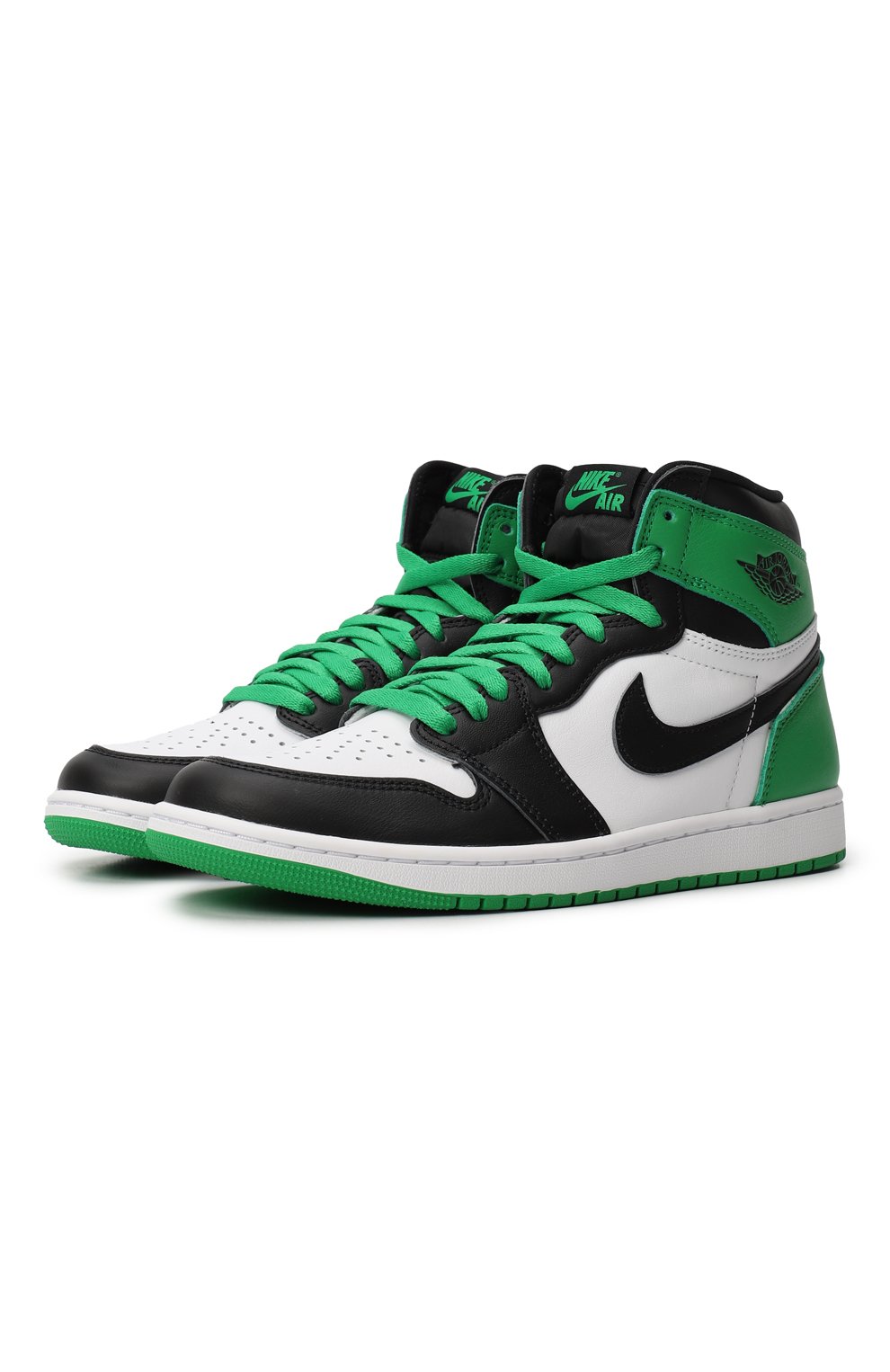 Кеды Air Jordan 1 Retro High OG Lucky Green | Nike | Разноцветный - 1