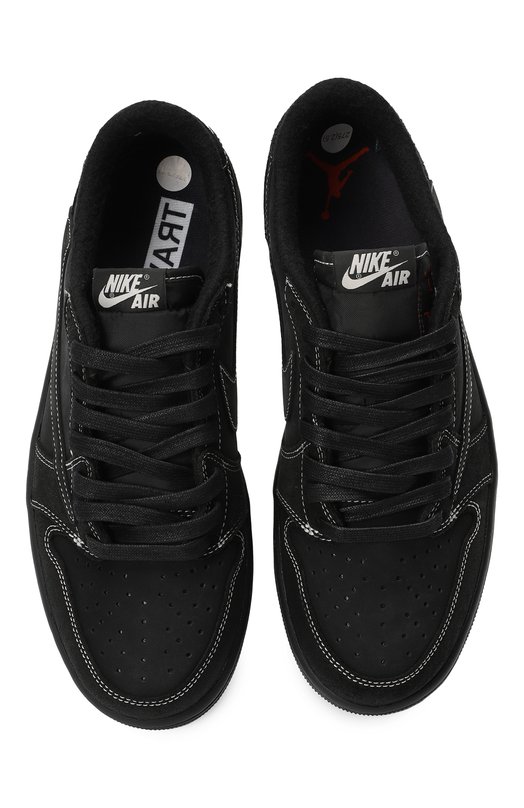 Кеды Travis Scott x Nike Air Jordan 1 Low Black Phantom | Nike | Чёрный - 2
