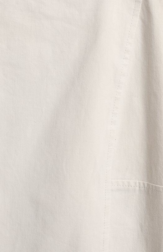 Хлопковая юбка | Brunello Cucinelli | Белый - 3