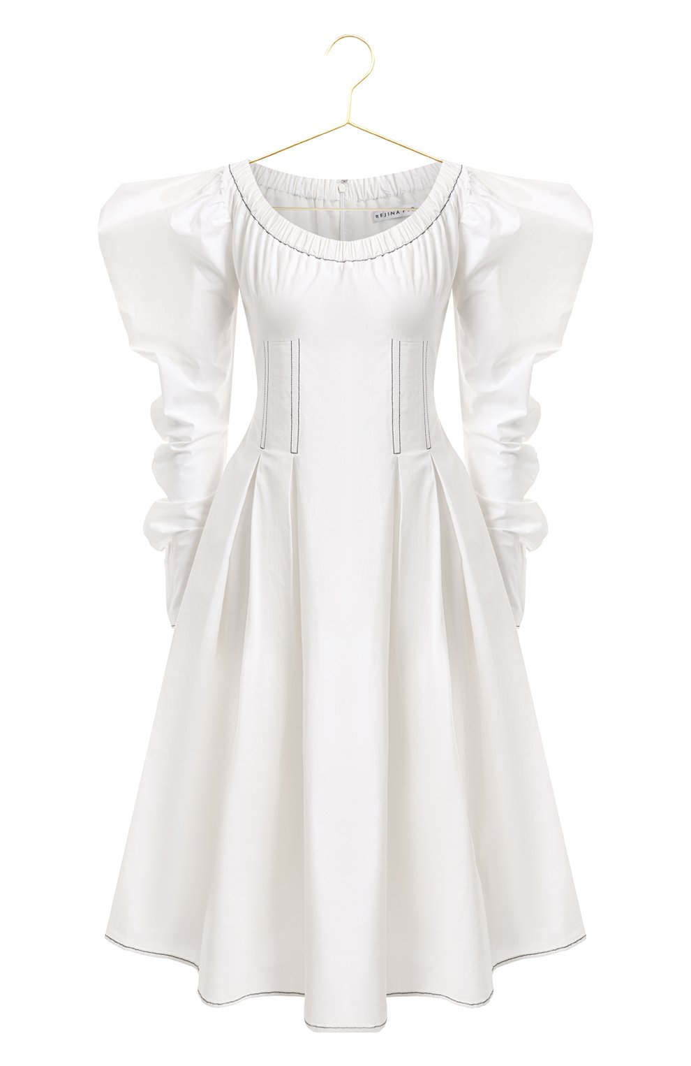 Хлопковое платье | Rejina Pyo | Белый - 1