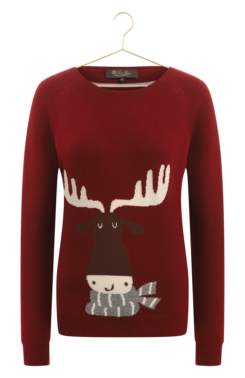 Кашемировый пуловер | Loro Piana | Красный - 1