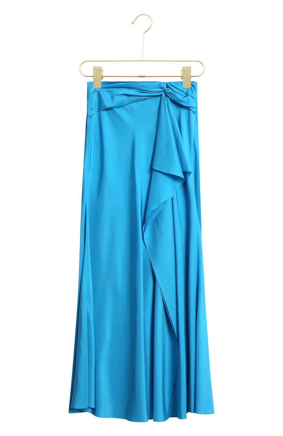 Шелковая юбка | Ralph Lauren | Голубой - 1