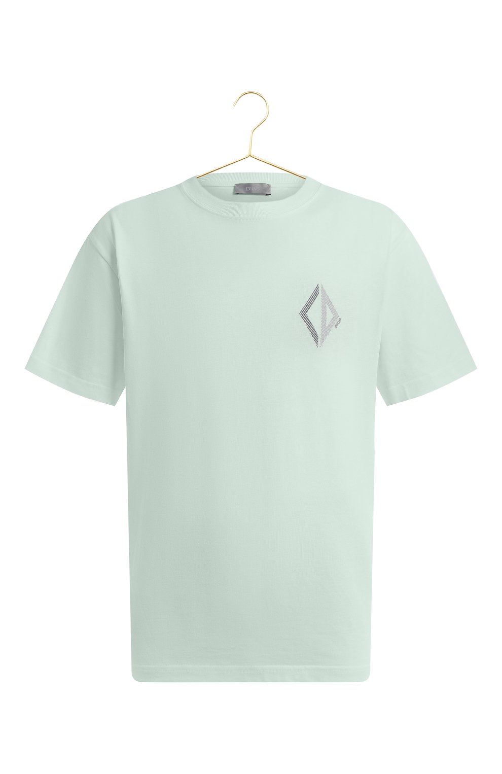 Хлопковая футболка | Dior | Зелёный - 1
