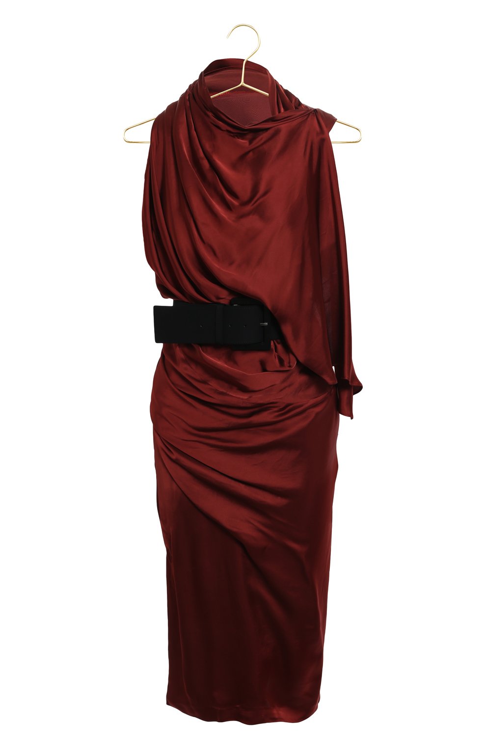 Платье из вискозы | Donna Karan | Коричневый - 1