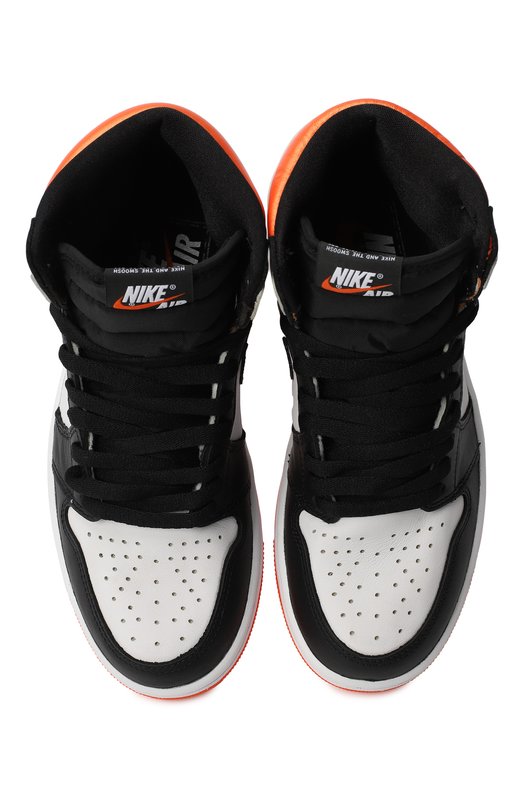 Кеды Air Jordan 1 Retro High OG Electro Orange | Nike | Разноцветный - 2