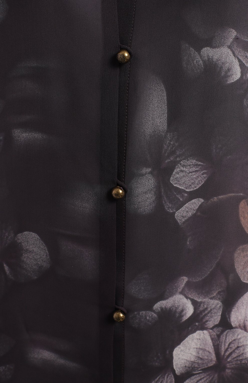 Шелковая блузка | Roberto Cavalli | Фиолетовый - 3