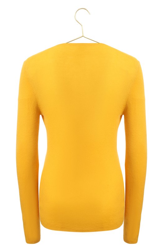Кашемировый пуловер | Michael Kors Collection | Жёлтый - 2