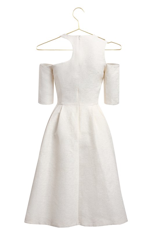Платье из хлопка и шелка | Tata Naka | Белый - 2