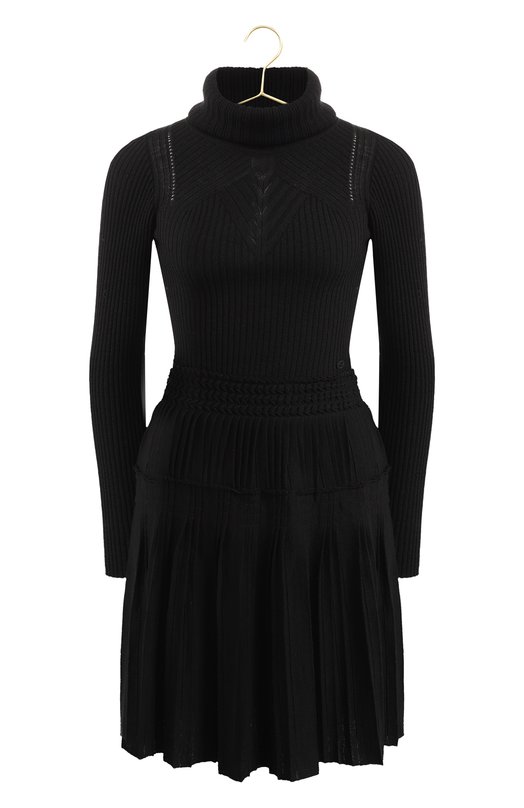 Шерстяное платье | Chanel | Чёрный - 1