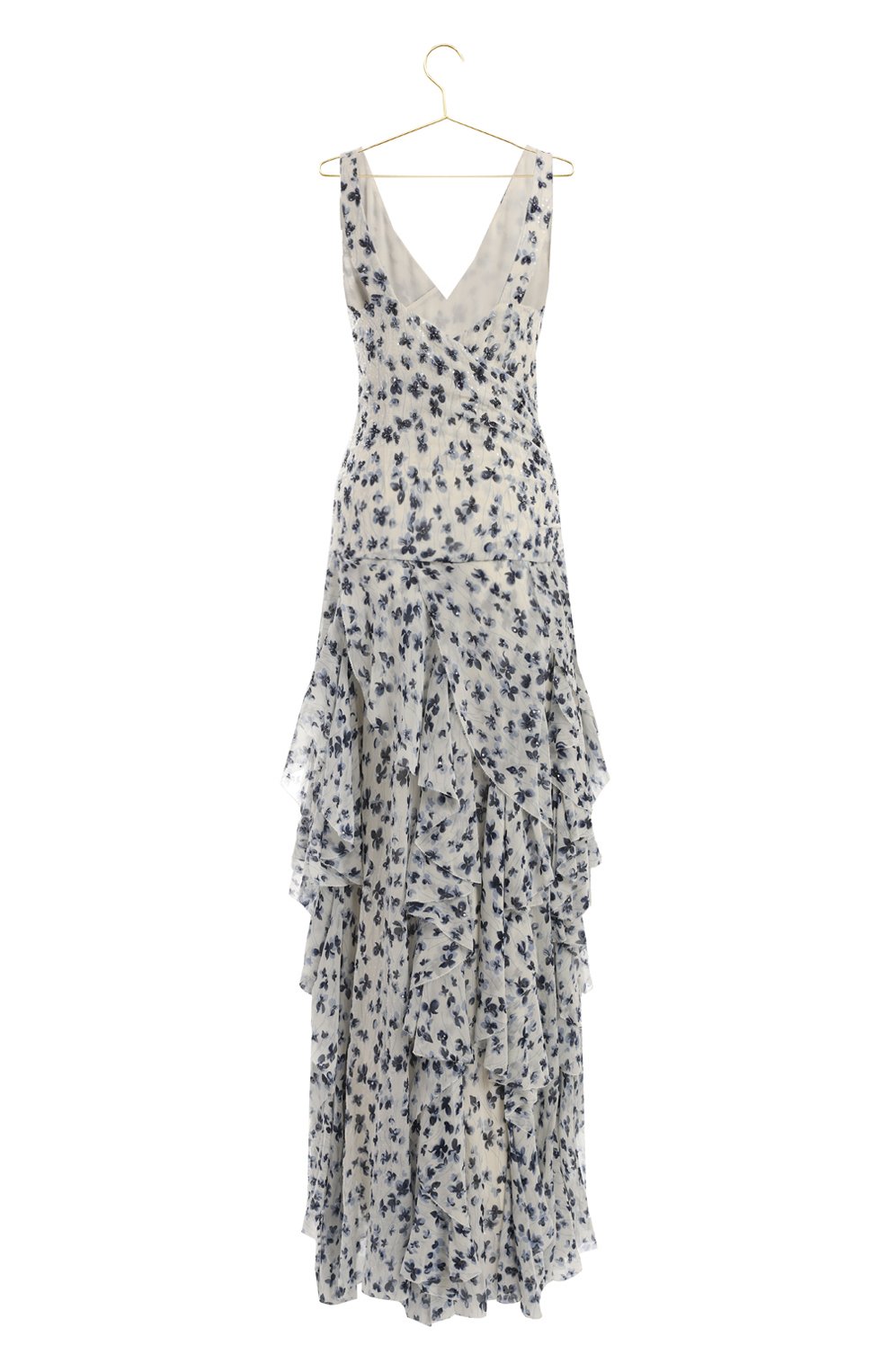 Шелковое платье | Ralph Lauren | Чёрно-белый - 2