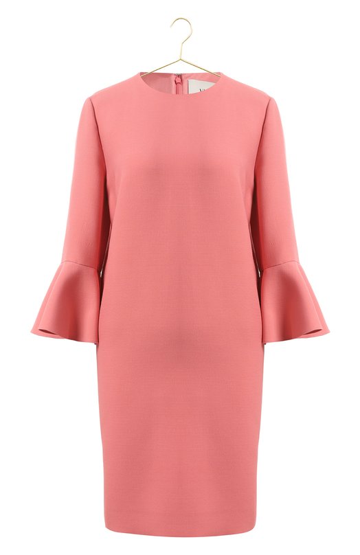 Платье из шерсти и шелка | Valentino | Розовый - 1