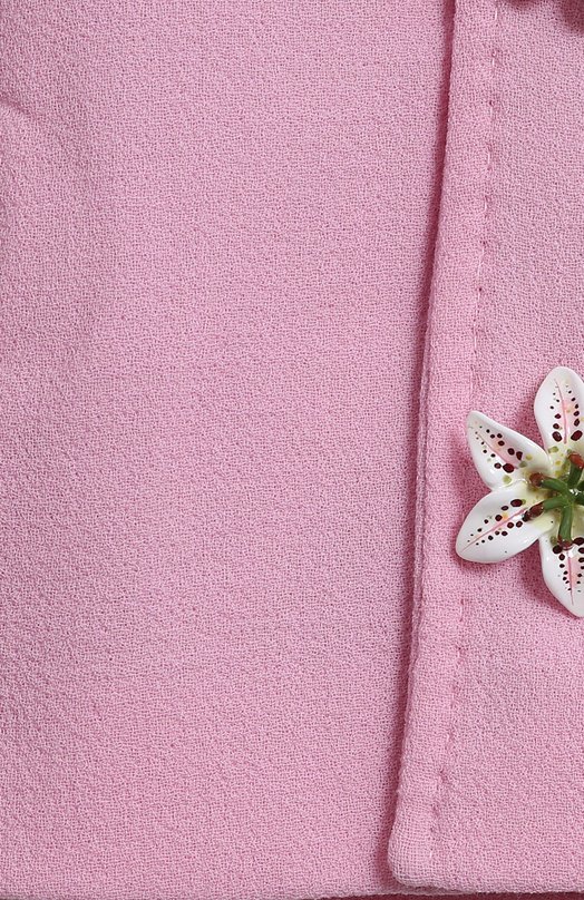 Шерстяная юбка | Dolce & Gabbana | Розовый - 3