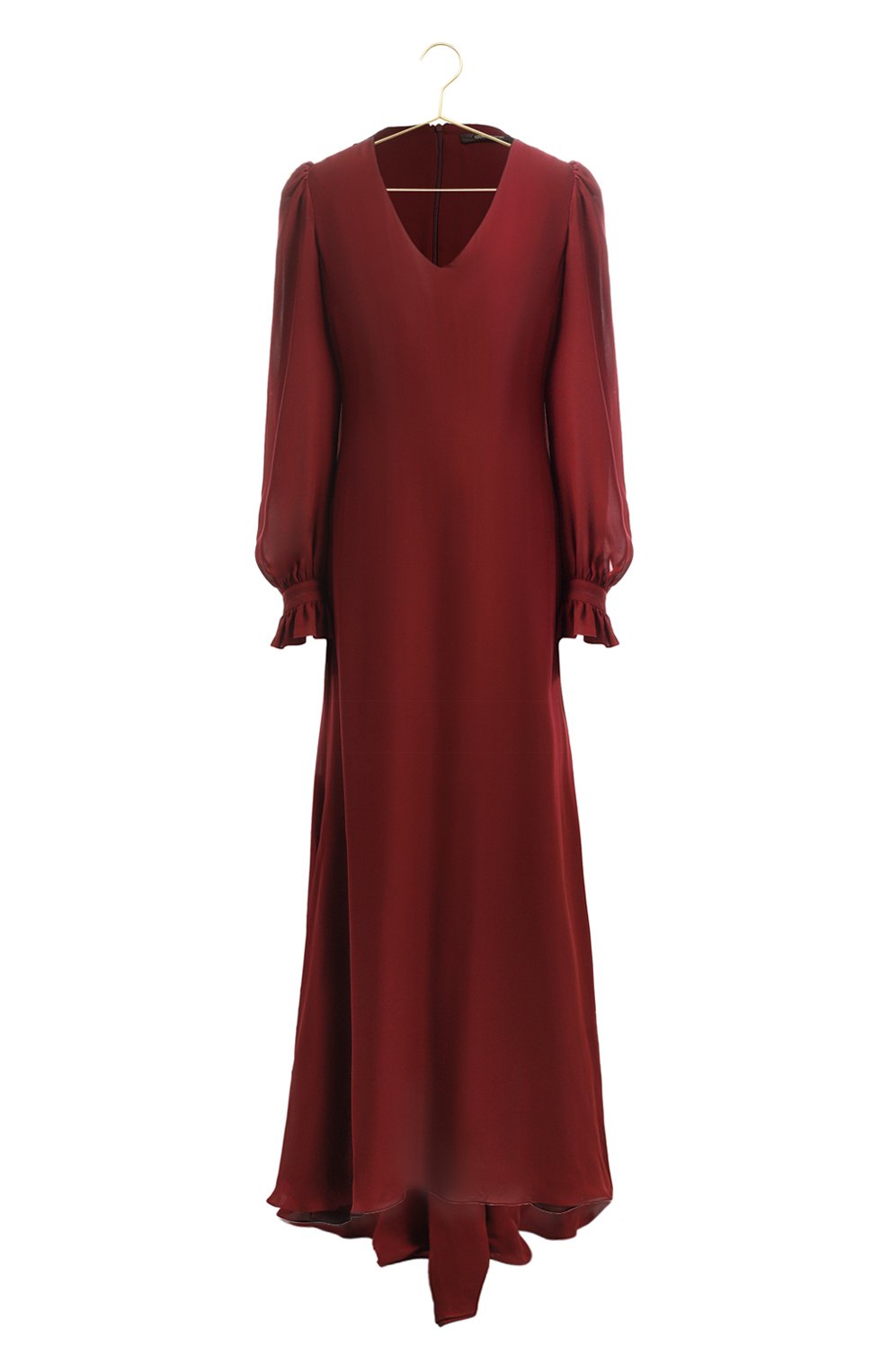 Шелковое платье | Roberto Cavalli | Бордовый - 1