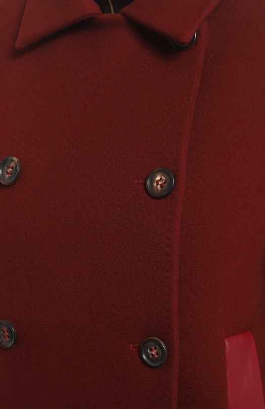 Кашемировое пальто | Loro Piana | Красный - 3