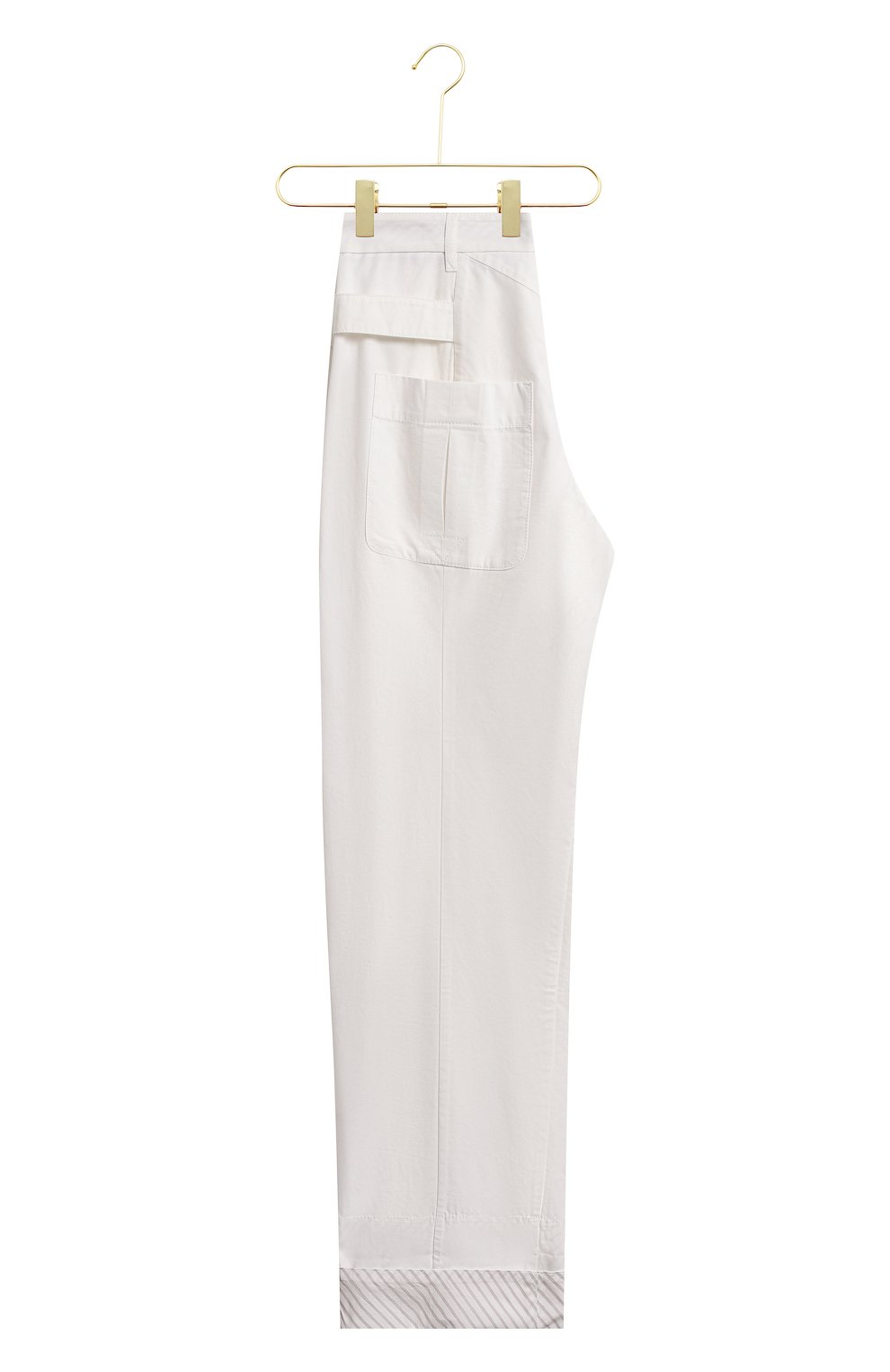 Хлопковые брюки | Louis Vuitton | Белый - 2