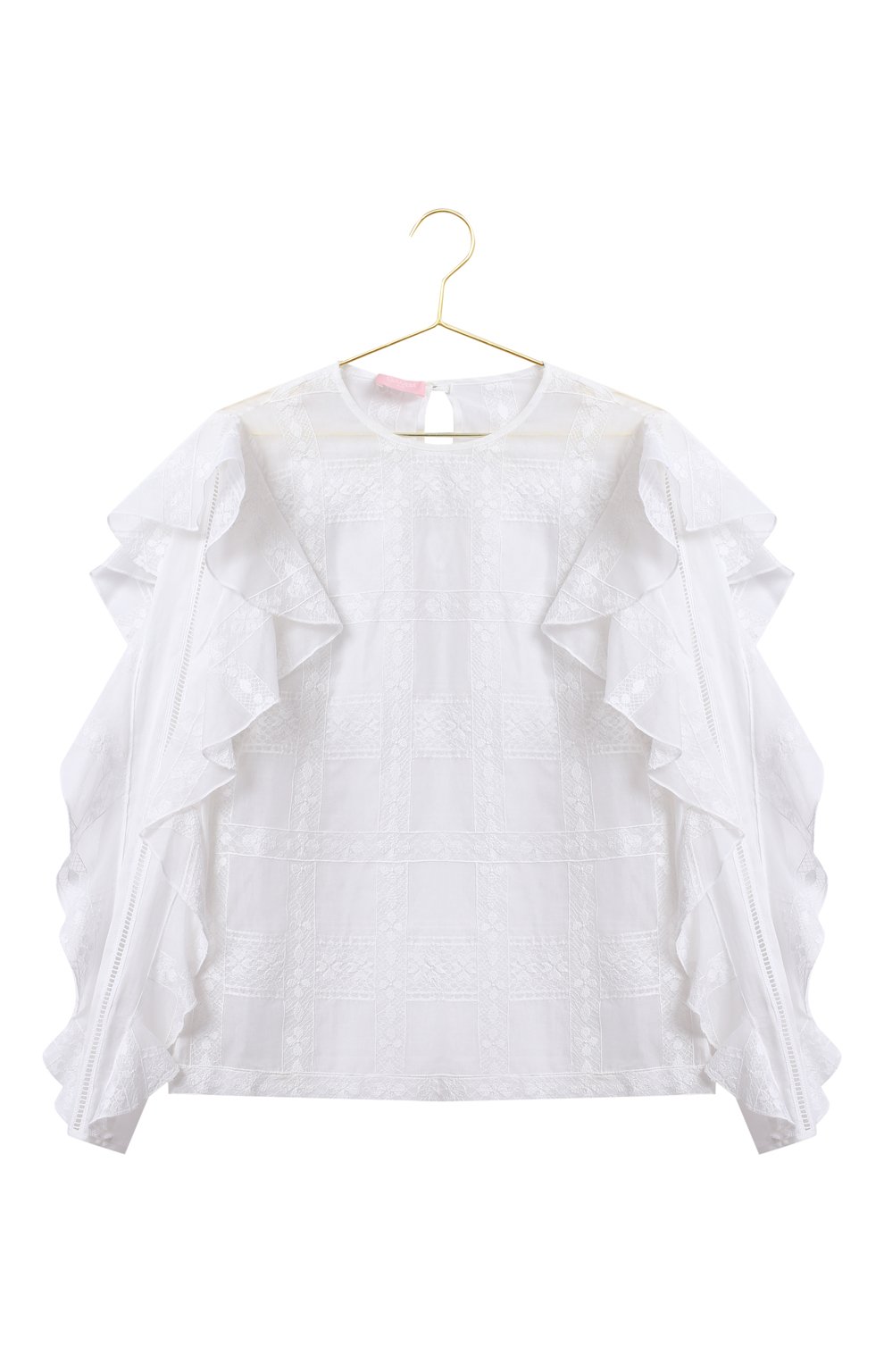 Хлопковая блузка | Giamba | Белый - 1