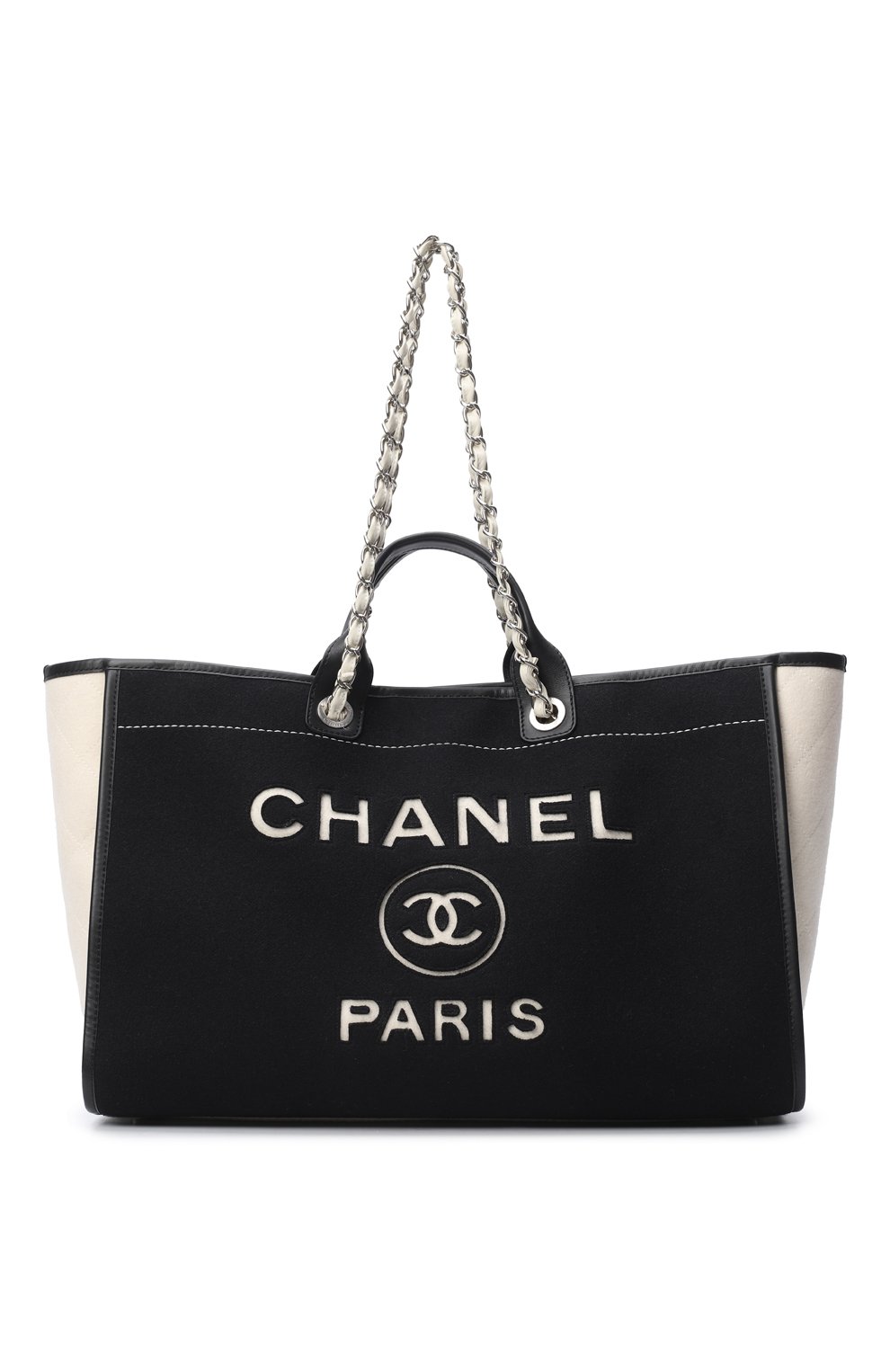 Сумка Deauville Large | Chanel | Чёрно-белый - 8