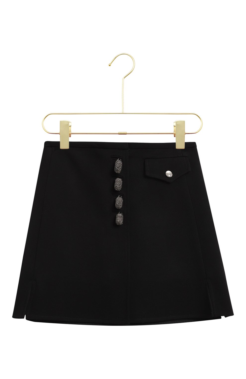 Шерстяная юбка | Louis Vuitton | Чёрный - 1