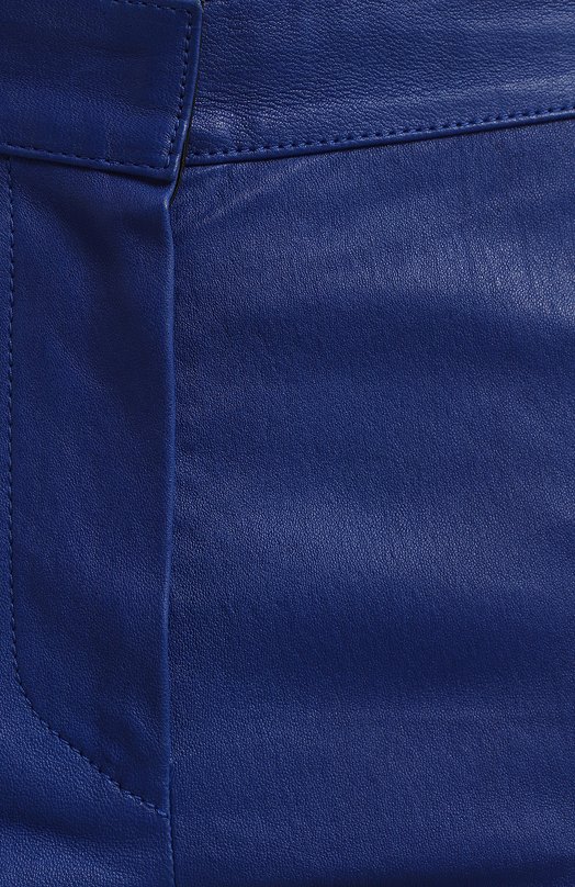Кожаные брюки | Louis Vuitton | Синий - 3