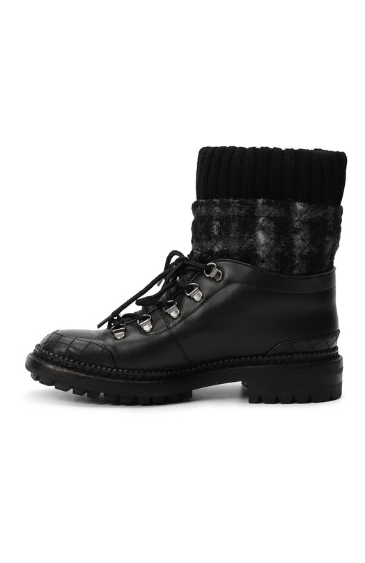 Ботинки Combat | Chanel | Чёрный - 6