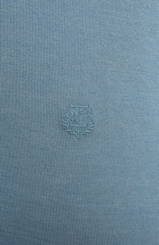 Пуловер из кашемира и шелка | Loro Piana | Голубой - 3