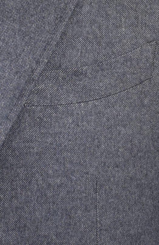 Пиджак из шелка и кашемира | Zilli | Серый - 3