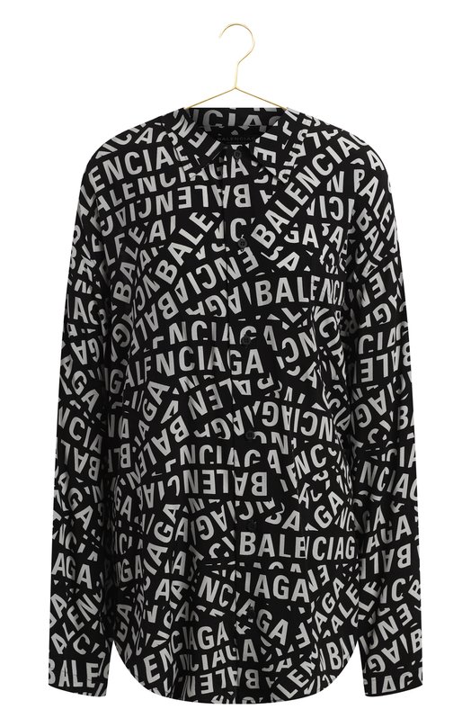 Блузка из вискозы | Balenciaga | Чёрный - 1