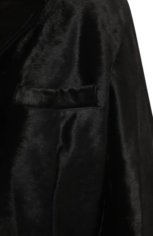Меховое пальто | RinDi | Чёрный - 3