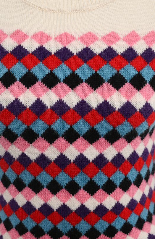 Шерстяной кардиган и пуловер | Olympia Le-Tan | Разноцветный - 7
