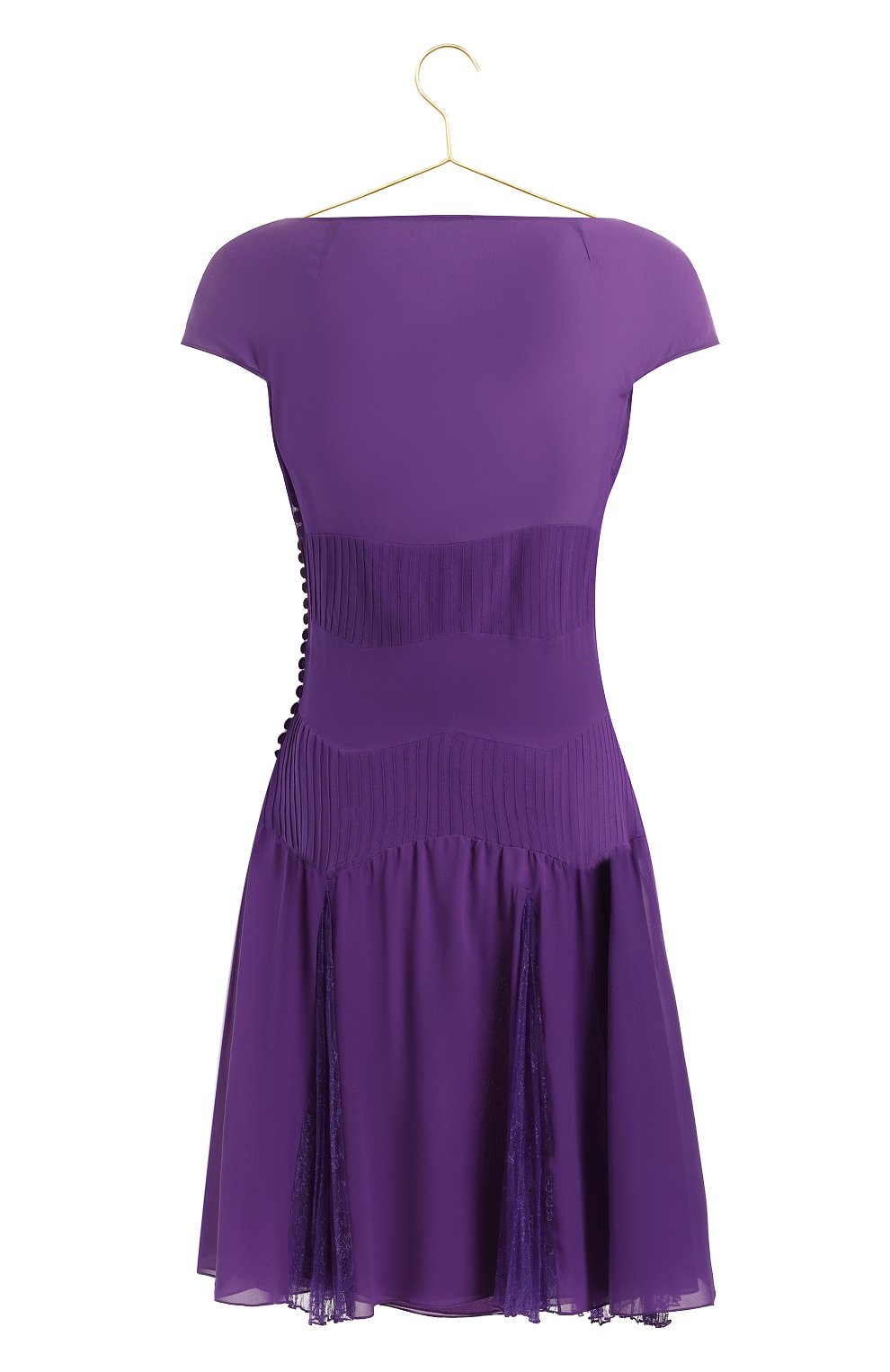 Шелковое платье | Dior | Фиолетовый - 2
