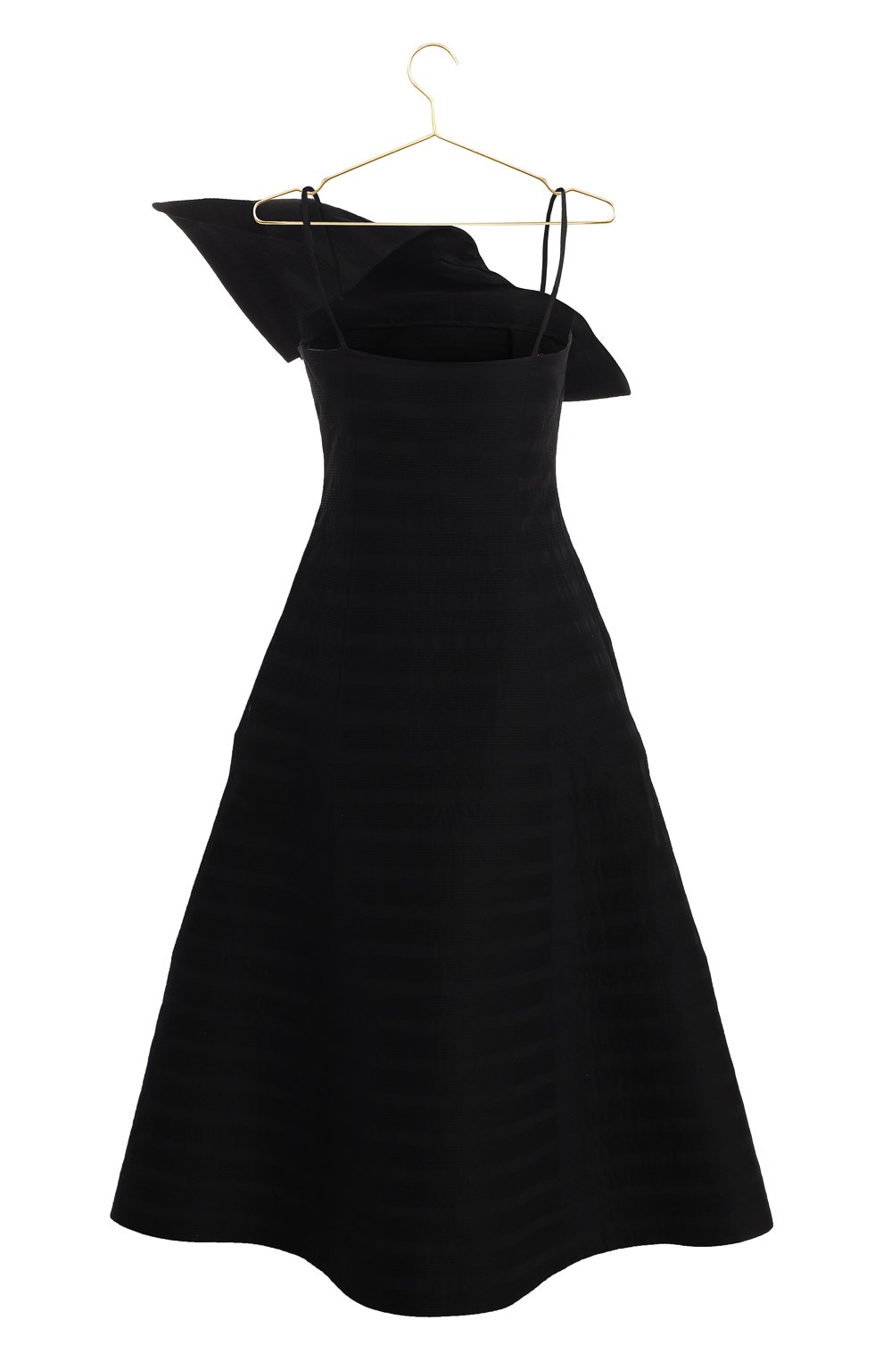 Платье из хлопка и шелка | Vika Gazinskaya | Чёрный - 2