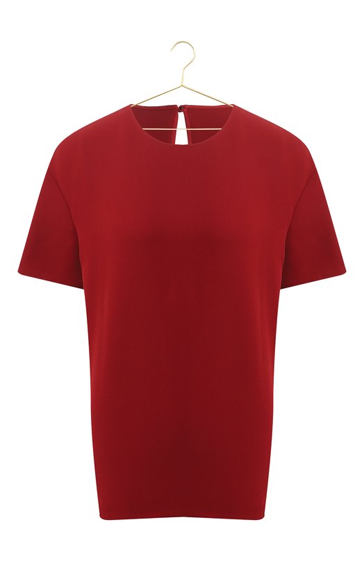 Шелковая блузка | Valentino | Бордовый - 1