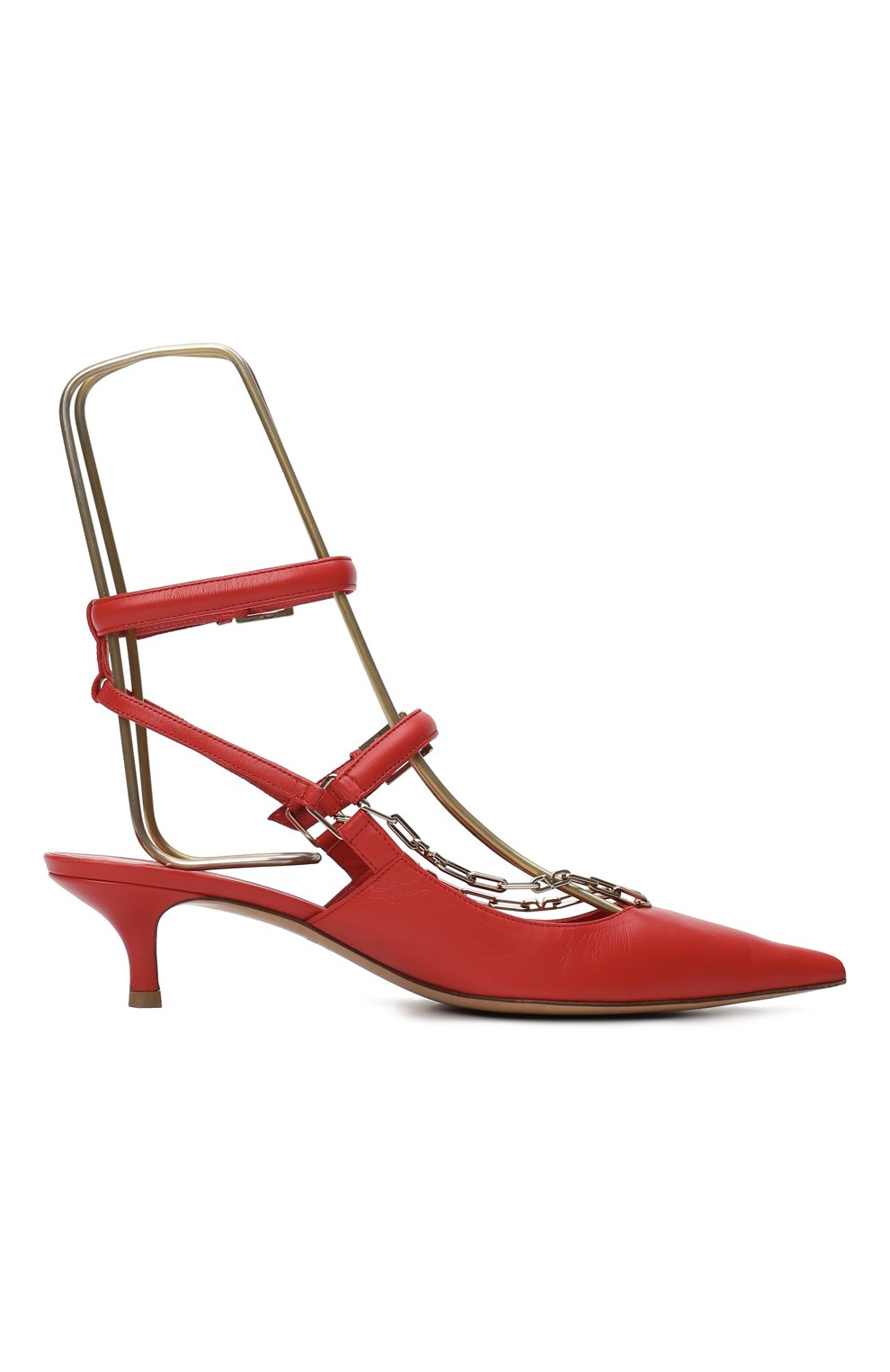 Туфли Chain | Valentino | Красный - 5