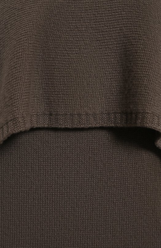 Кашемировый свитер | Deveaux New York | Коричневый - 3
