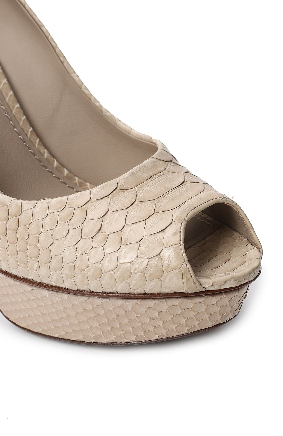 Туфли из кожи питона | Louis Vuitton | Серый - 8