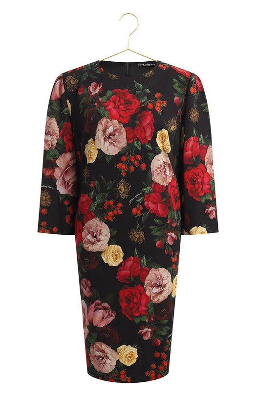 Платье из вискозы | Dolce & Gabbana | Разноцветный - 1