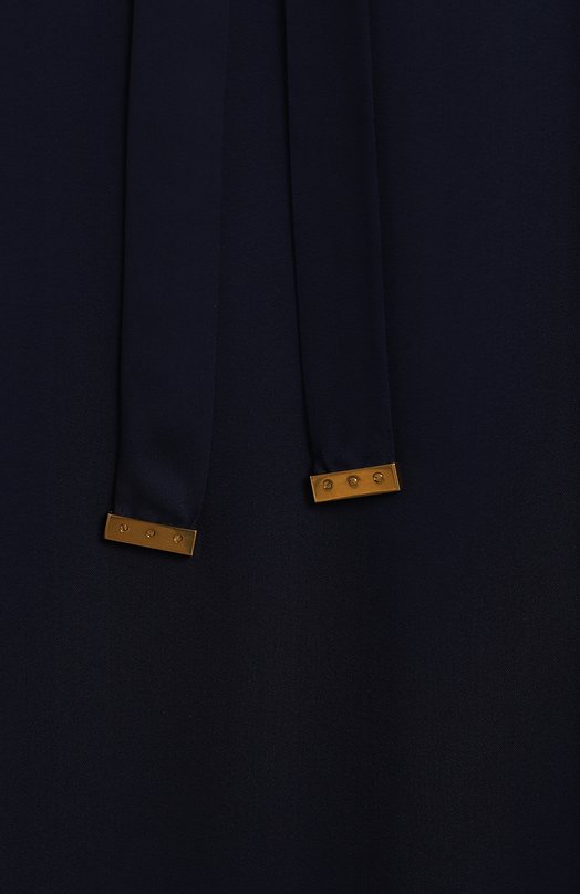 Шелковая юбка | Gucci | Синий - 3