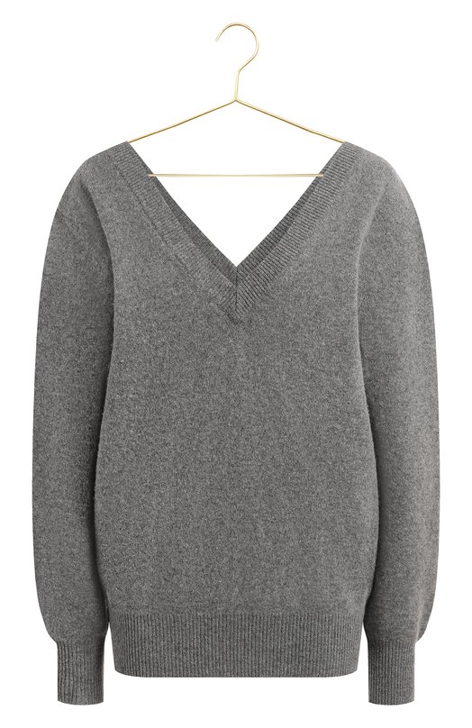 Шерстяной пуловер | Victoria Beckham | Серый - 1
