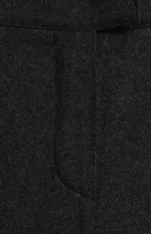 Шерстяные брюки | Fendi | Серый - 4